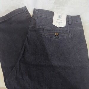 Jett Jeans Mens 40x34 Straight Fit Dark Wash Denim Pants Lightweight NWT J